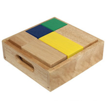 Magic Blocks Set Colorful Wooden Geometric Blocks Set